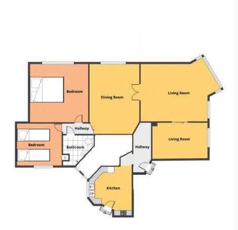 Апартаменты With Excellent Location Копенгаген